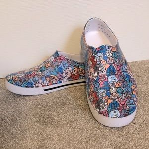 Skechers BOBS slip-on waterproof RUBBERY SUMMER Sz8 shoes